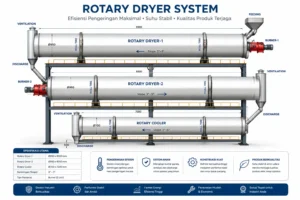 BURNER ROTARI DRYER SYSTEM