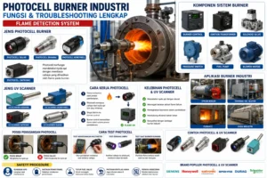 UV scanner Siemens untuk safety burner industri