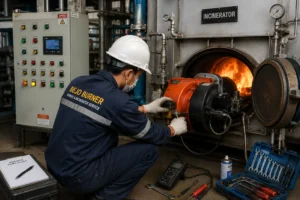 SERVICE BURNER INCINERATOR