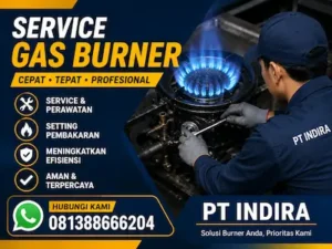 Cara Service Burner Gas Industri