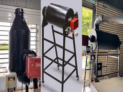 Coffee Roaster Smoke Eliminator Afterburner Thermal Oxidizer BEJO Burner