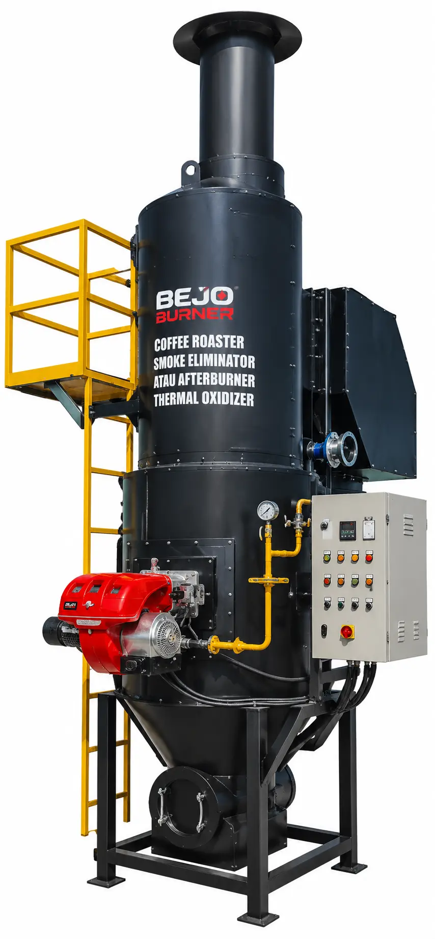 Coffee Roaster Smoke Eliminator atau Afterburner Thermal Oxidizer BEJO Burner