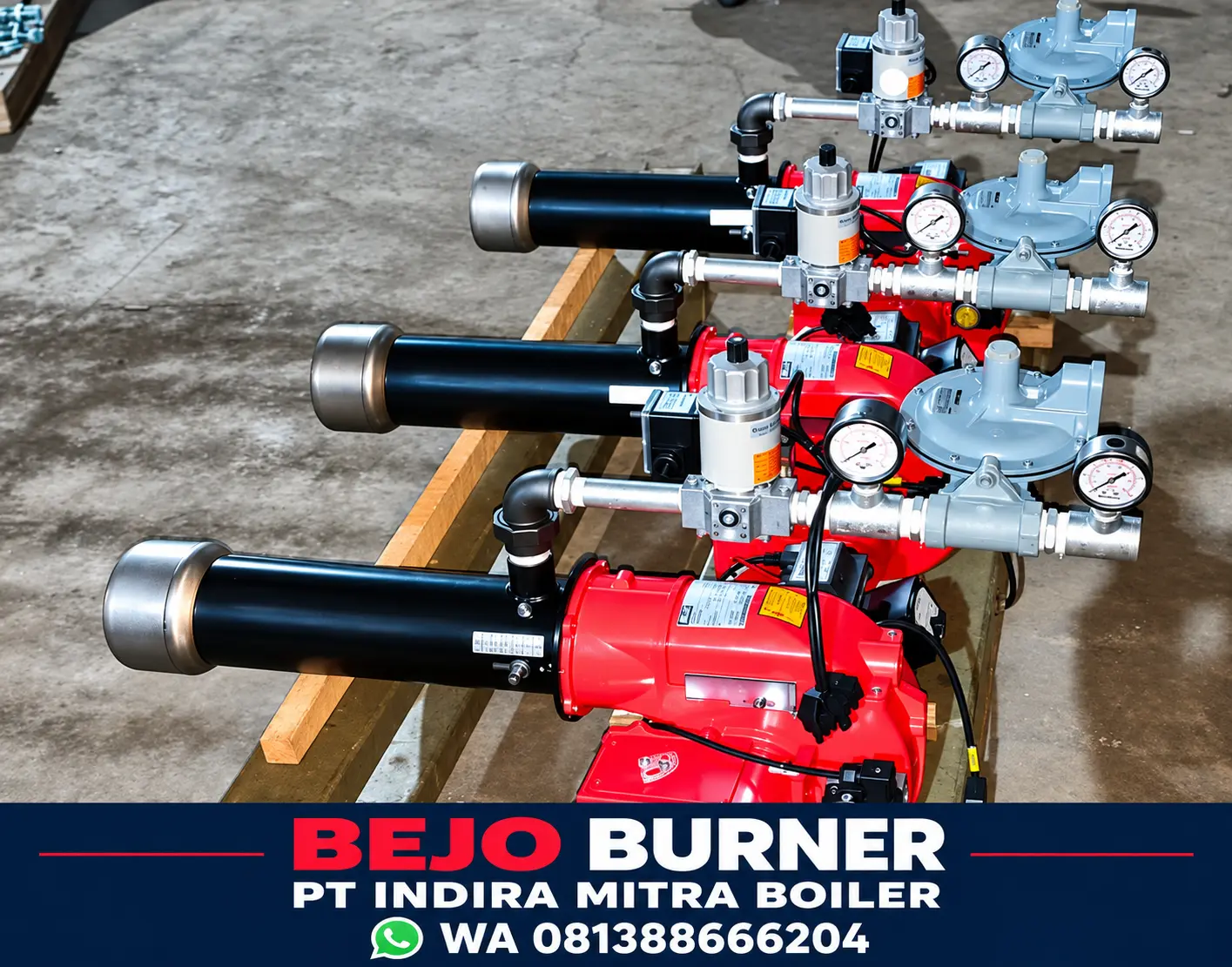 BEJO B-BT30 gas burner untuk sistem pemanas industri